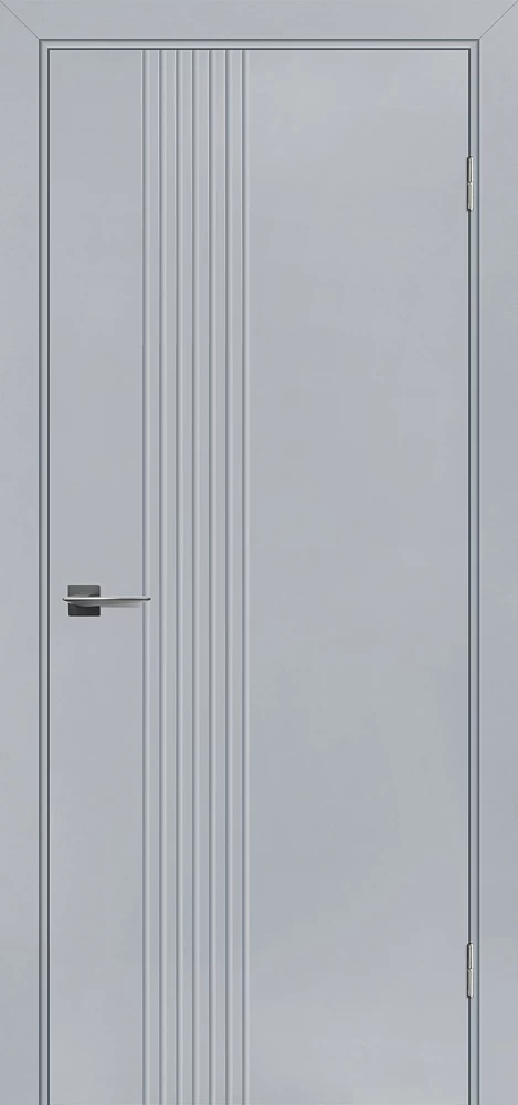 Фото Межкомнатная дверь Smalta-Rif 202 Светло-серый RAL 7047
