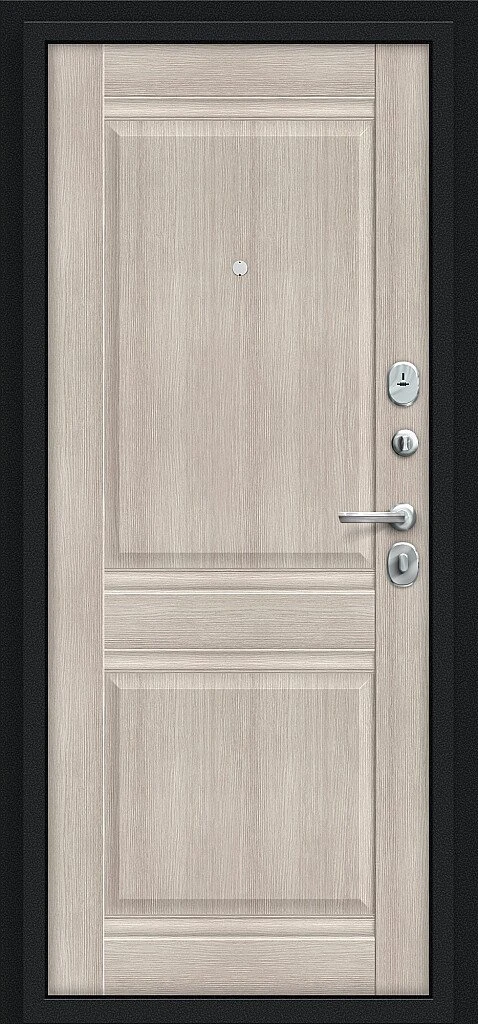 Входная дверь Некст Kale Букле черное/Cappuccino Veralinga BR5306 внутренняя сторона