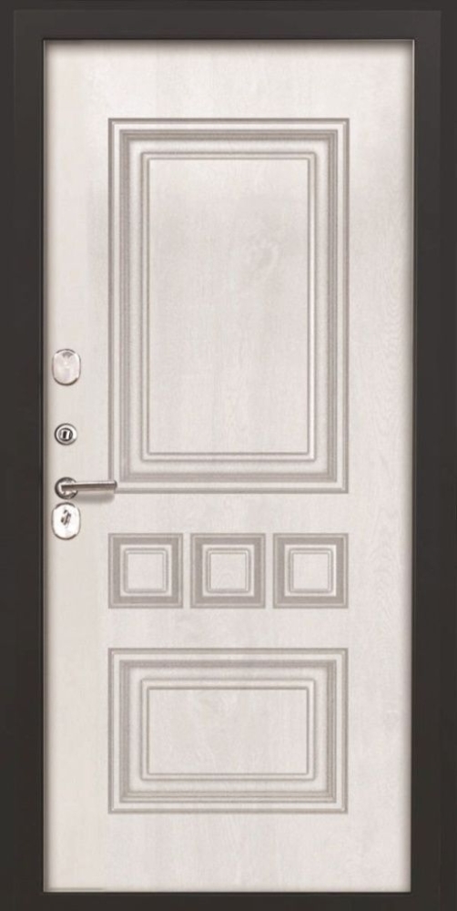 Входная дверь ДвериПРО Модель L-47 фл-608 винорит white DPRO193106 внутренняя сторона