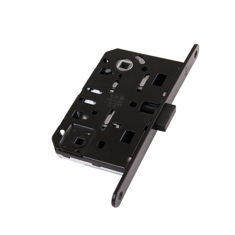 Фото B06102.50.93.567 Защелка врезная WC (черный) с отв. пл. B02402.05.93 MEDIANA POLARIS